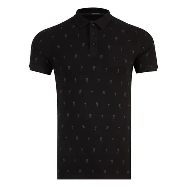 پولوشرت آستین کوتاه پریمو مدل نخل 1480