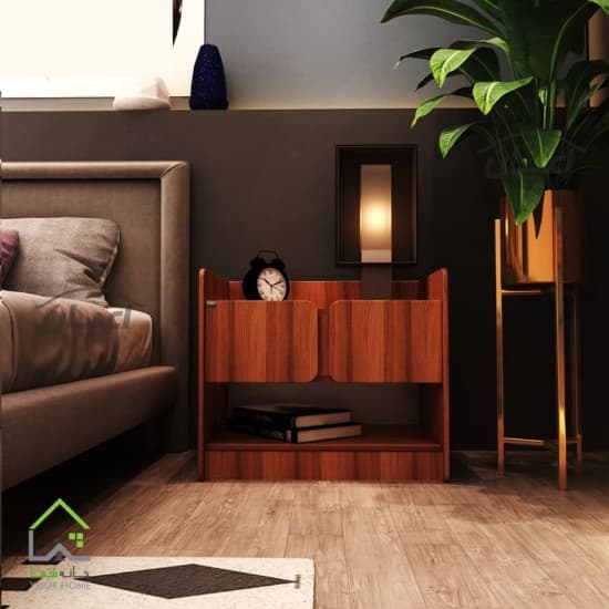 پاتختی مدرن شلف دار