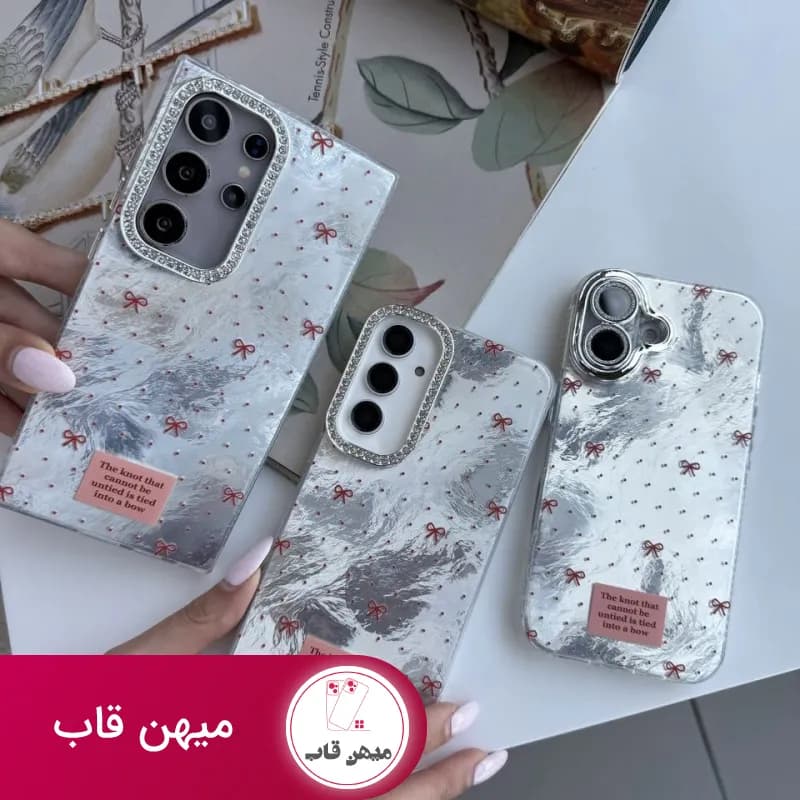 قاب گوشی پاپیون براش قرمز - کد (۸۳۲۲۹)