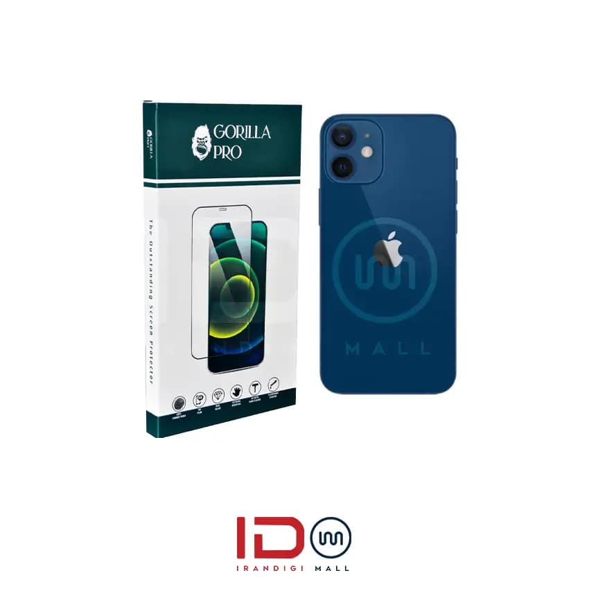 گلس و محافظ هیدروژلی (مات) بدنه گوشی اپل مدل iPhone 12