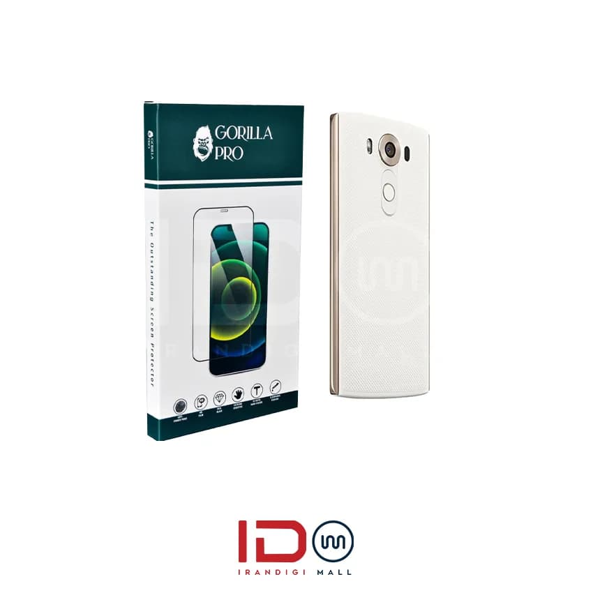 گلس و محافظ هیدروژلی (مات) بدنه گوشی ال جی مدل LG V10