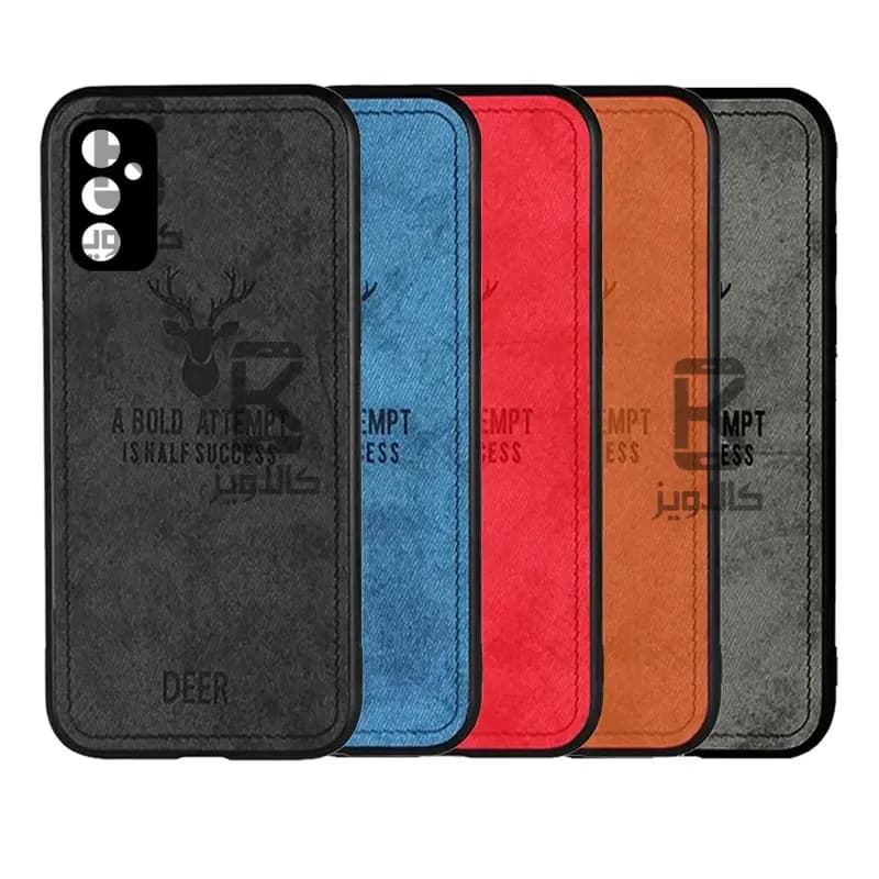 قاب پارچه ای گوشی سامسونگ A24 مدل گوزنی