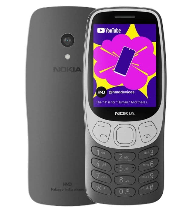 گوشی موبایل نوکیا مدل (2024) Nokia 3210 دو سیم کارت ظرفیت 128 مگابایت و رم 64 مگابایت (تحت لیسانس نوکیا)