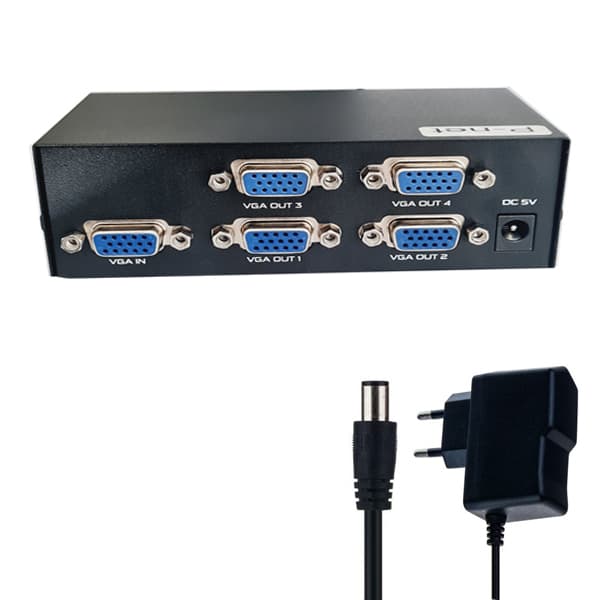 اسپیلیتر 4 پورت VGA آداپتوردار مدل 2004