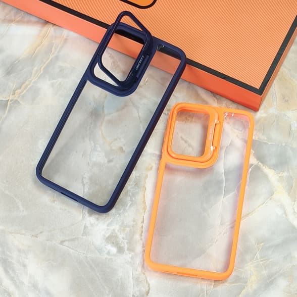 قاب شفاف استندشو Samsung S23 FE