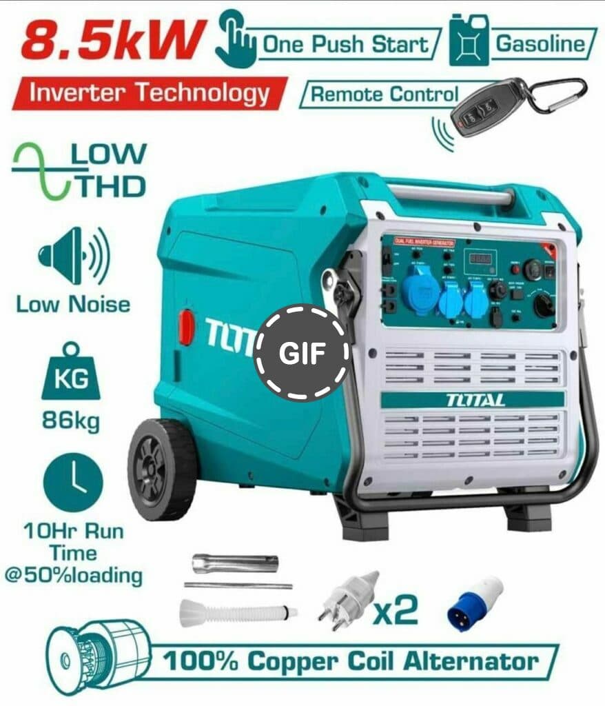 موتور برق ۸/۵ کیلووات سایلنت توتال