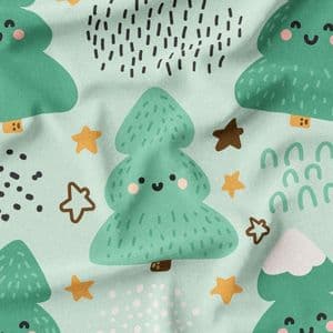 پارچه لباسی طرح دار پارچه الف مدل کرپ بوگاتی طرح فانتزی کد 4011507