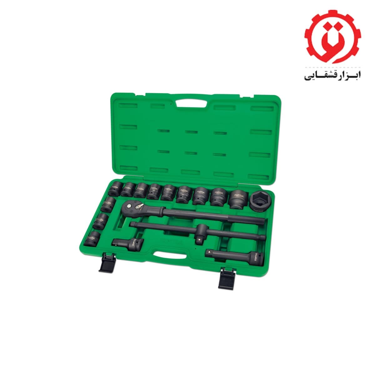 جعبه بکس فشار قوی 17 پارچه 3/4 اینچ تاپ تول مدل GDAI1701