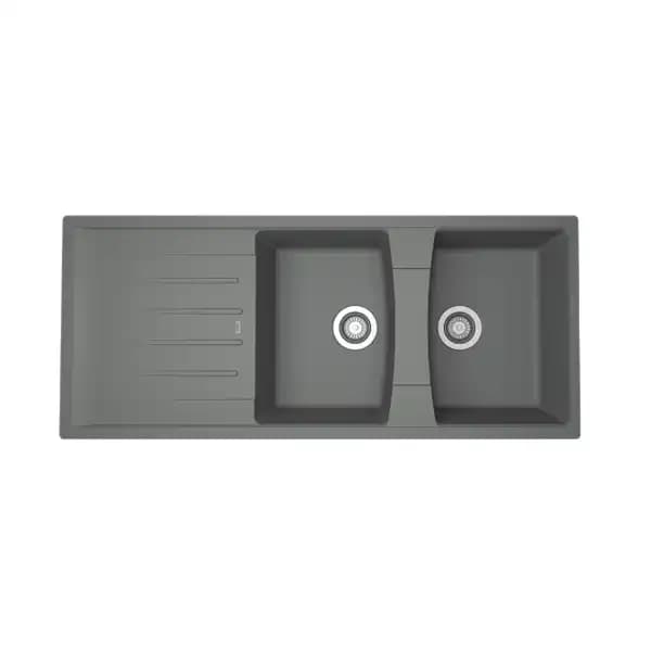 سینک گرانیتی کن مدل الیت رنگ طوسی